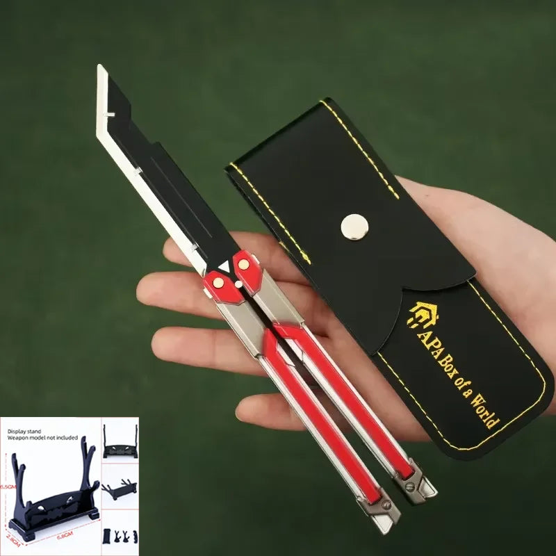 đŠ Couteaux Papillon RGX â Valorant Edition đ„ (avec stand dâexposition inclus)