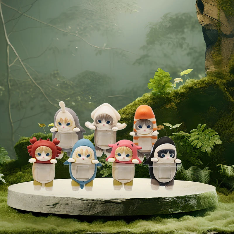 🐾 Figurines Sonny Angel Mofusand Hippers – Chatons à accrocher 🐾