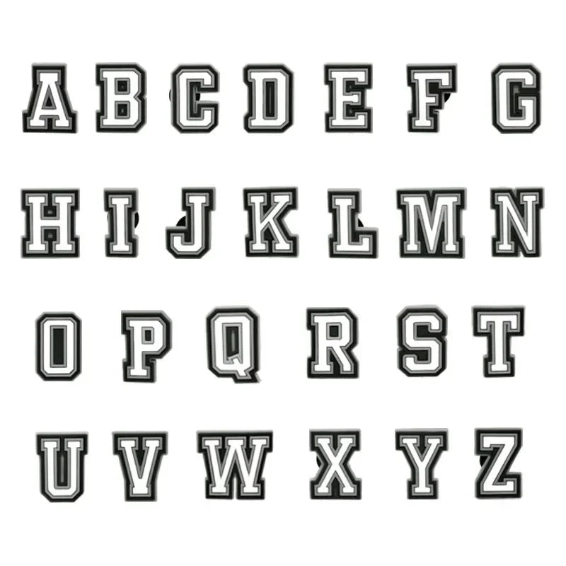 🔠 Pin's Alphabet pour Crocs – Personnalisez votre style ! 💫