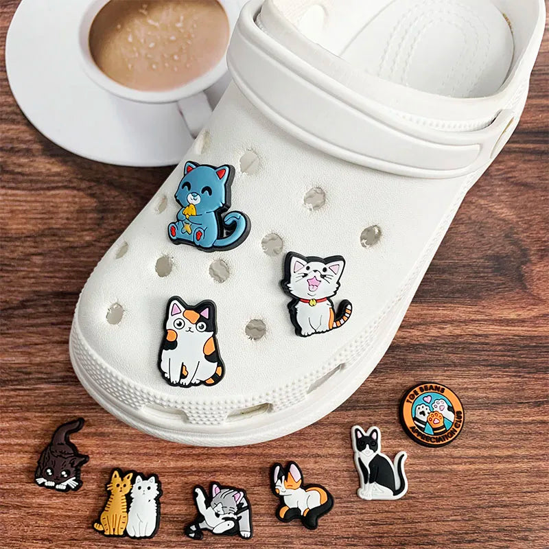🐱 Pin's Kawaii Chats pour Crocs – Montrez votre amour des félins ! 💖