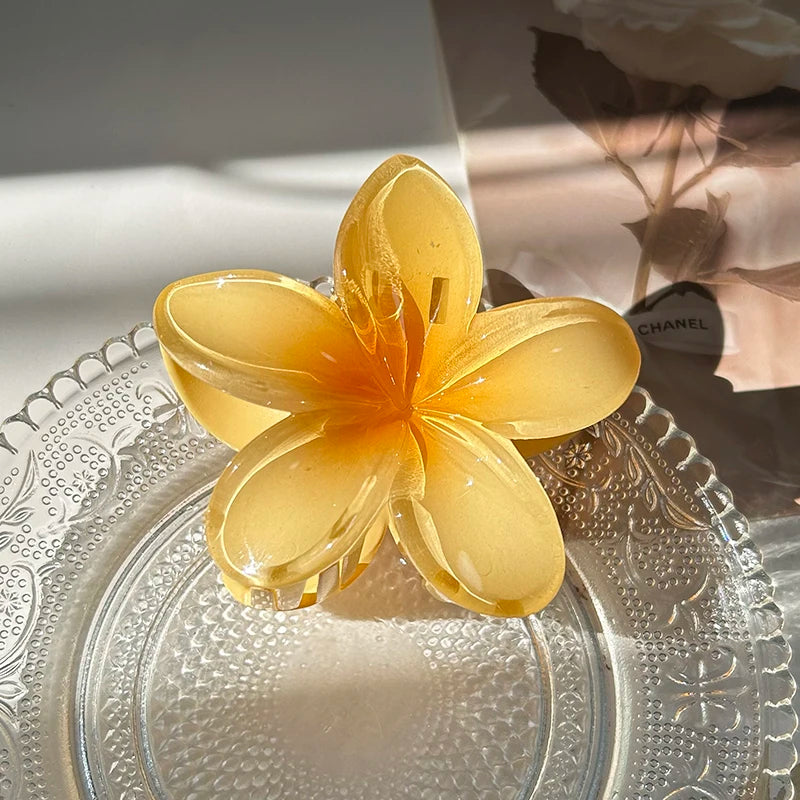 🌺 Pinces à Cheveux Fleurs Hawaïennes – Style ensoleillé et 100 % Kawaii 🌞