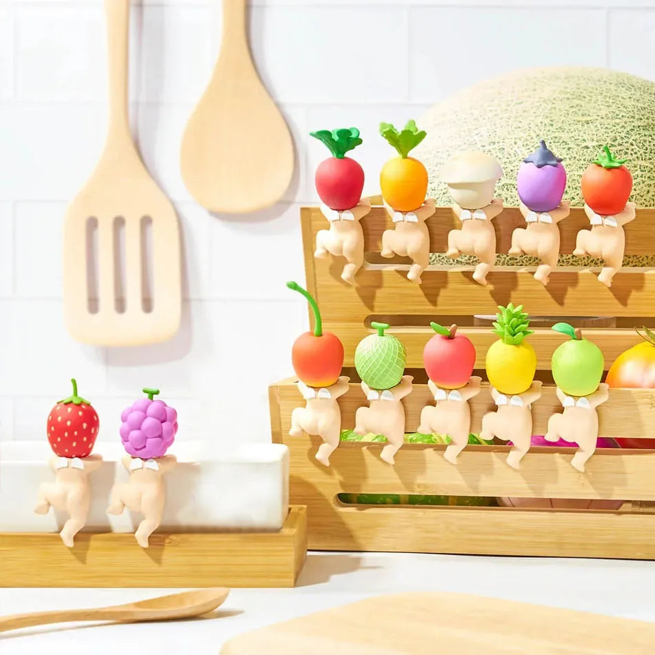 🍒 Figurines Sonny Angel – Série Fruits & Légumes 🥕