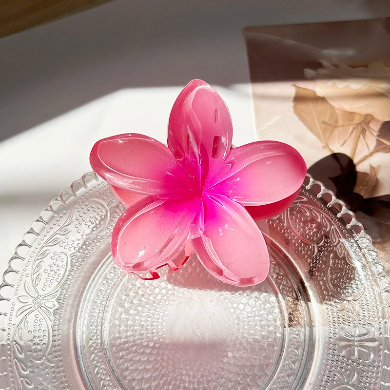 🌺 Pinces à Cheveux Fleurs Hawaïennes – Style ensoleillé et 100 % Kawaii 🌞