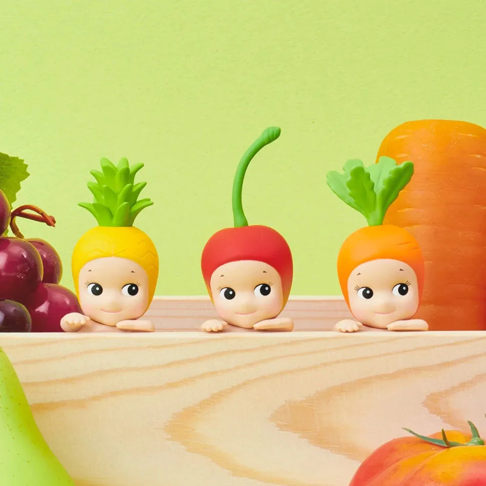 🍒 Figurines Sonny Angel – Série Fruits & Légumes 🥕