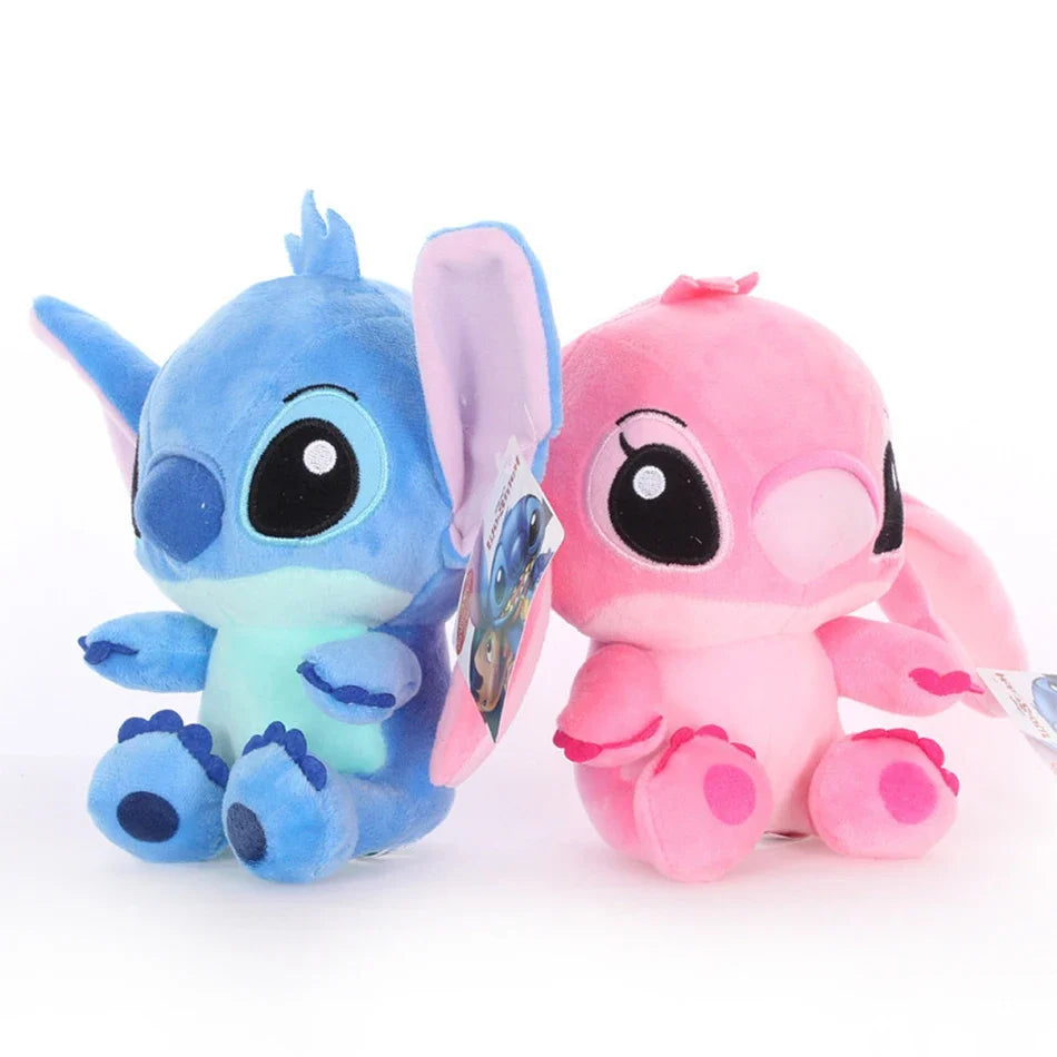 💞 Peluches Kawaii – Duo Stitch & Angel en différentes tailles  💞