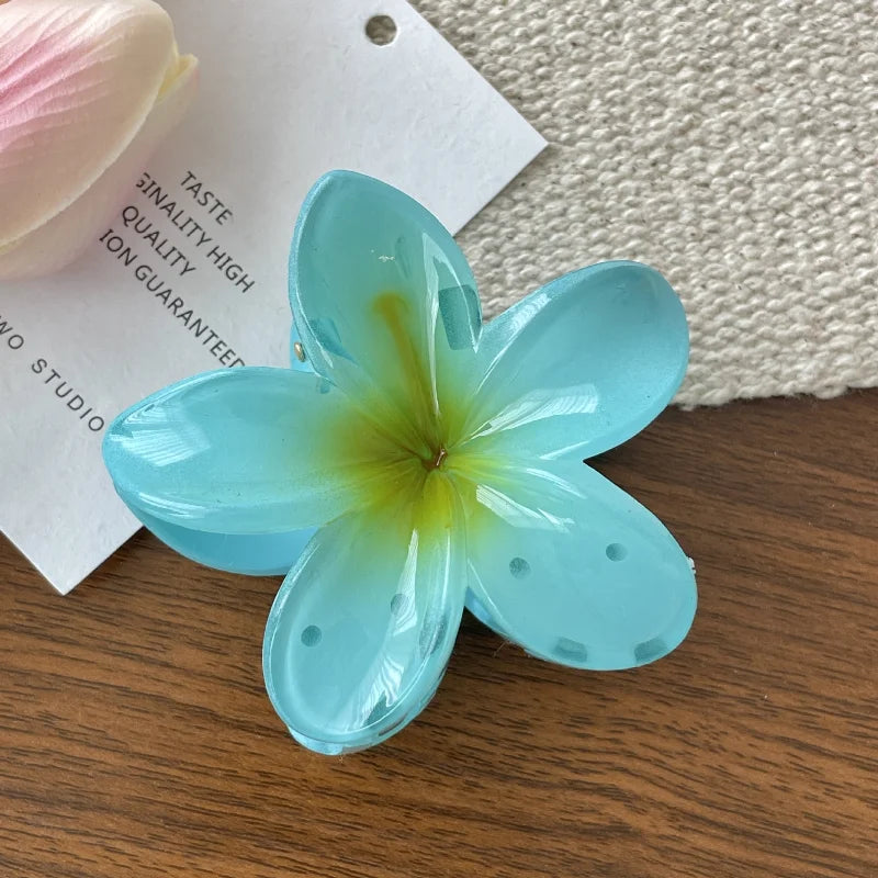 🌺 Pinces à Cheveux Fleurs Hawaïennes – Style ensoleillé et 100 % Kawaii 🌞