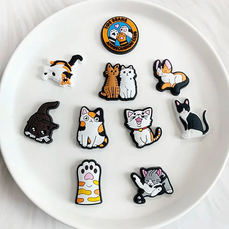 🐱 Pin's Kawaii Chats pour Crocs – Montrez votre amour des félins ! 💖