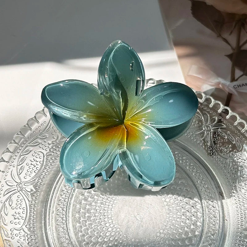 🌺 Pinces à Cheveux Fleurs Hawaïennes – Style ensoleillé et 100 % Kawaii 🌞