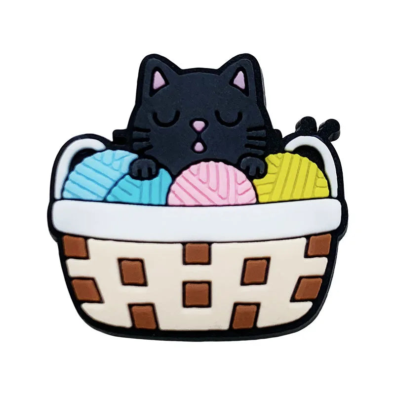 🐱 Pin's Kawaii Chats pour Crocs – Montrez votre amour des félins ! 💖