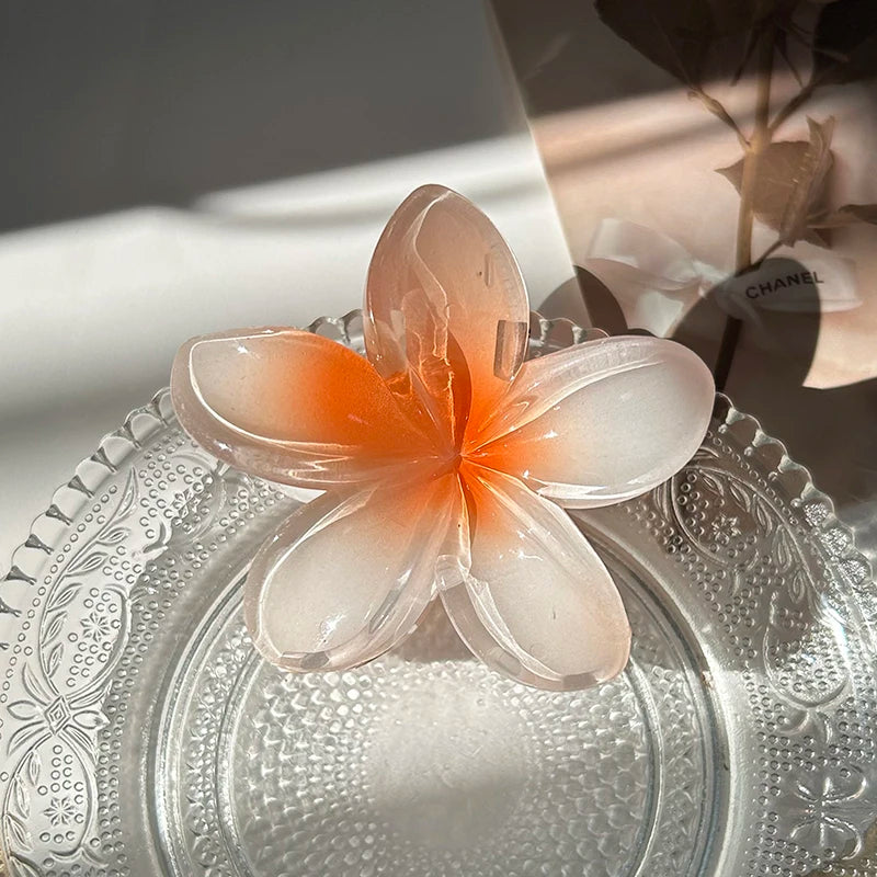 🌺 Pinces à Cheveux Fleurs Hawaïennes – Style ensoleillé et 100 % Kawaii 🌞