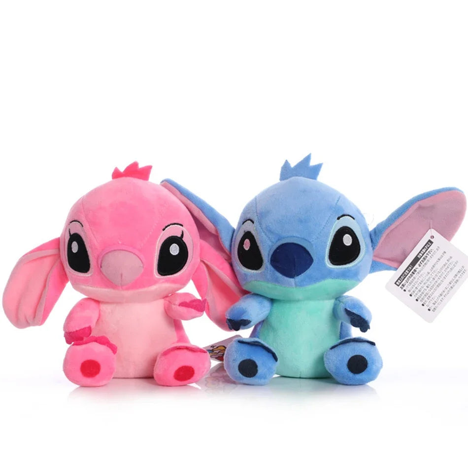 💞 Peluches Kawaii – Duo Stitch & Angel en différentes tailles  💞