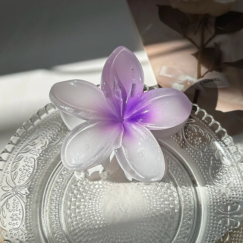 🌺 Pinces à Cheveux Fleurs Hawaïennes – Style ensoleillé et 100 % Kawaii 🌞