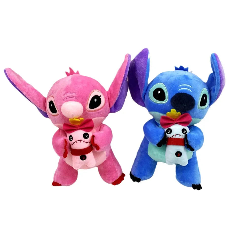 💞 Peluches Kawaii – Duo Stitch & Angel en différentes tailles  💞